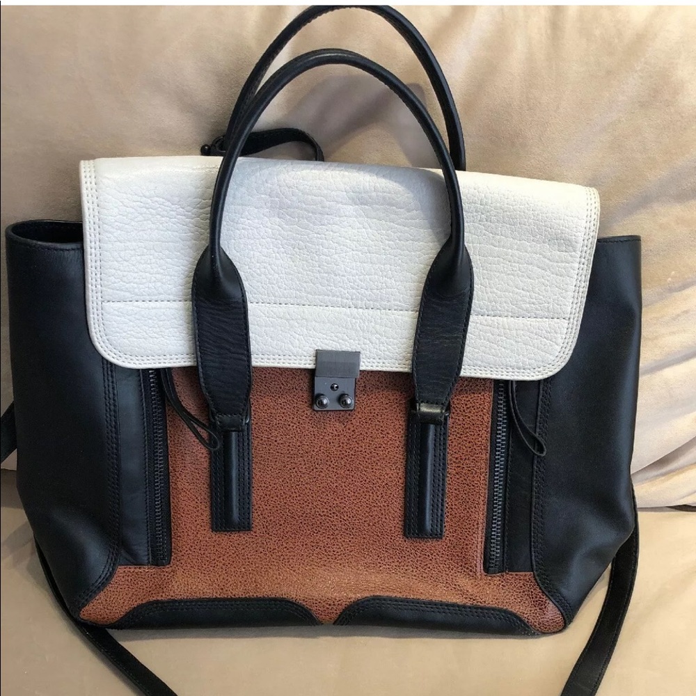 3.1 Philip Lim large Pashli leather bag